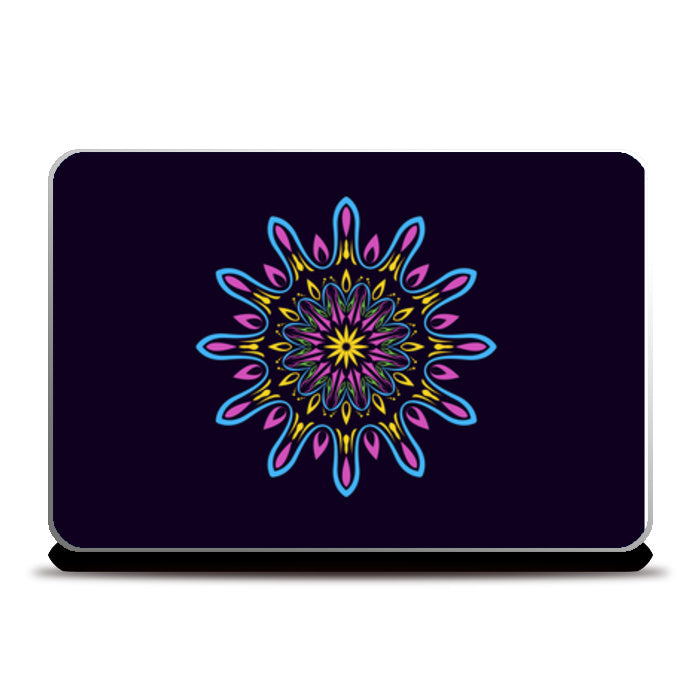 Crackers Design Dark Blue Laptop Skins