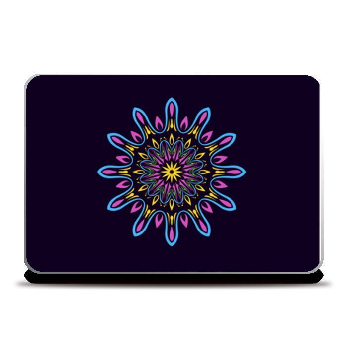 Crackers Design Dark Blue Laptop Skins