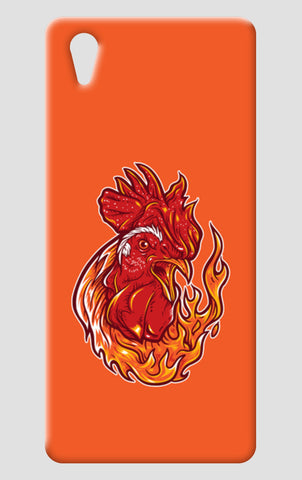Rooster On Fire One Plus X Cases