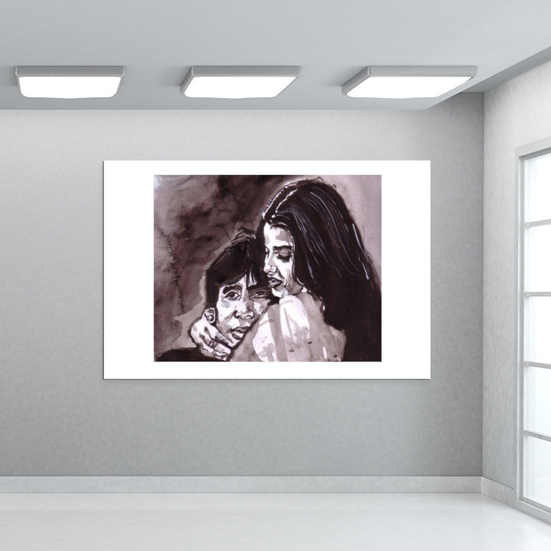 Amitabh Bachchan and Rekha- Lets name this moment Love Wall Art