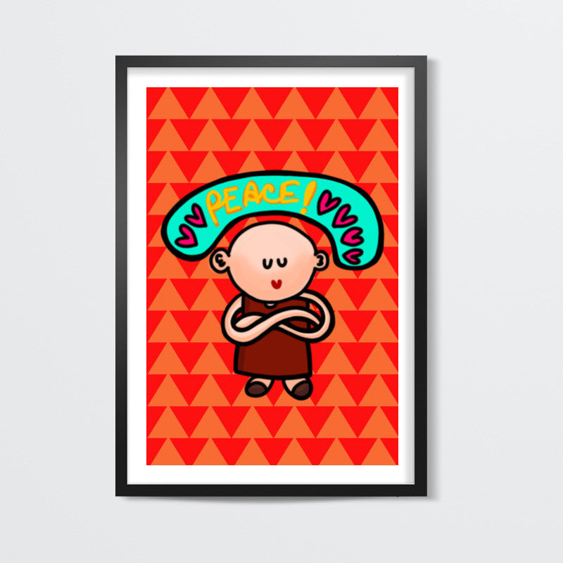 The Monk Wall Art