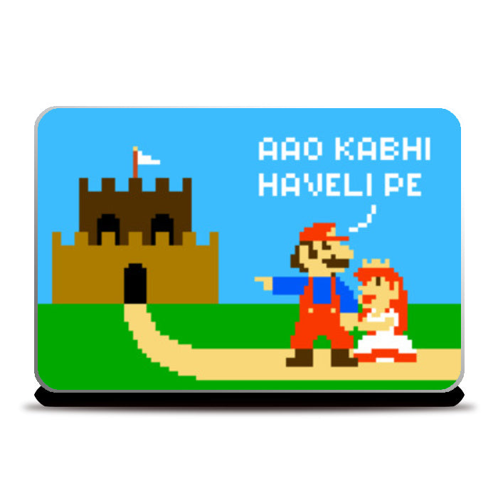 Aao Kabhi Haveli Pe Pixel Laptop Skins