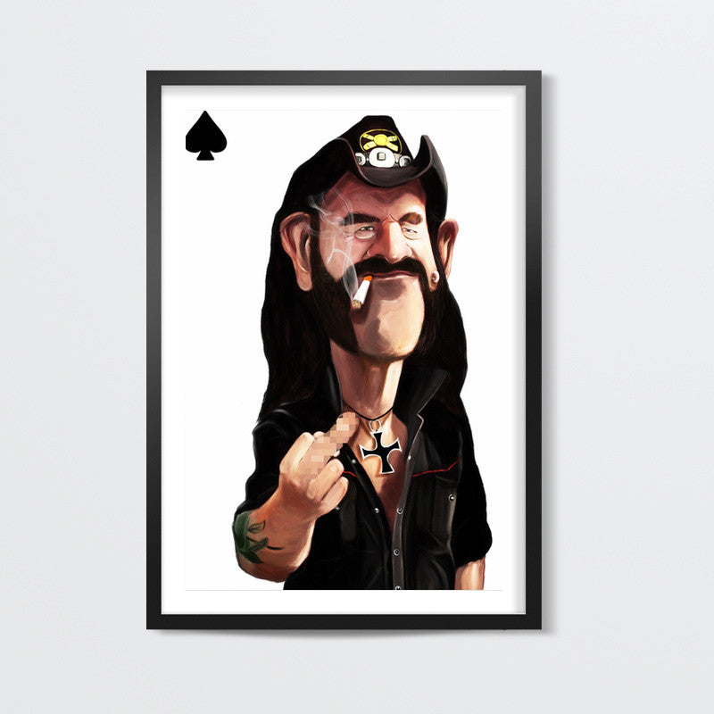 Motorhead | Lemmy Kilmister | Caricature Wall Art