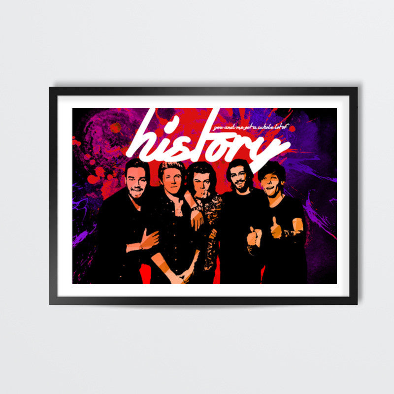 One Direction Memorabilia Wall Art