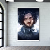 Jon Snow | the watcher Wall Art