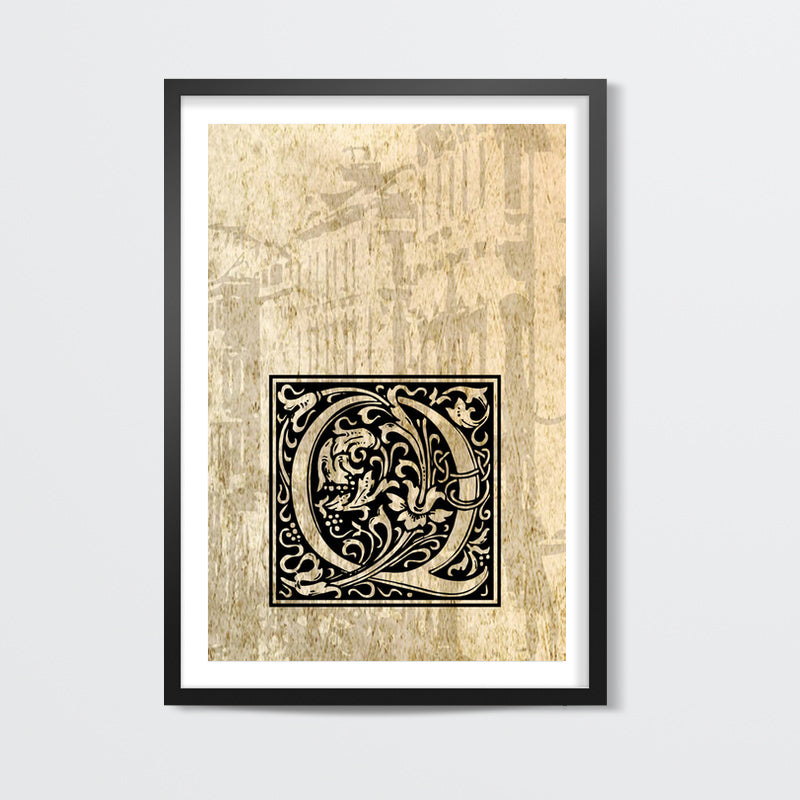 Ornate Q Wall Art