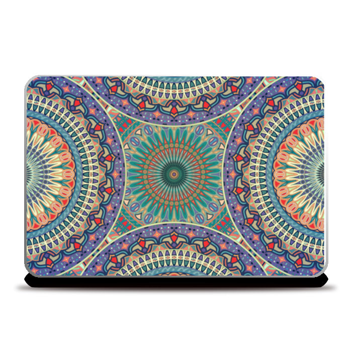 Indian Classical Rural Art Pattern Laptop Skins