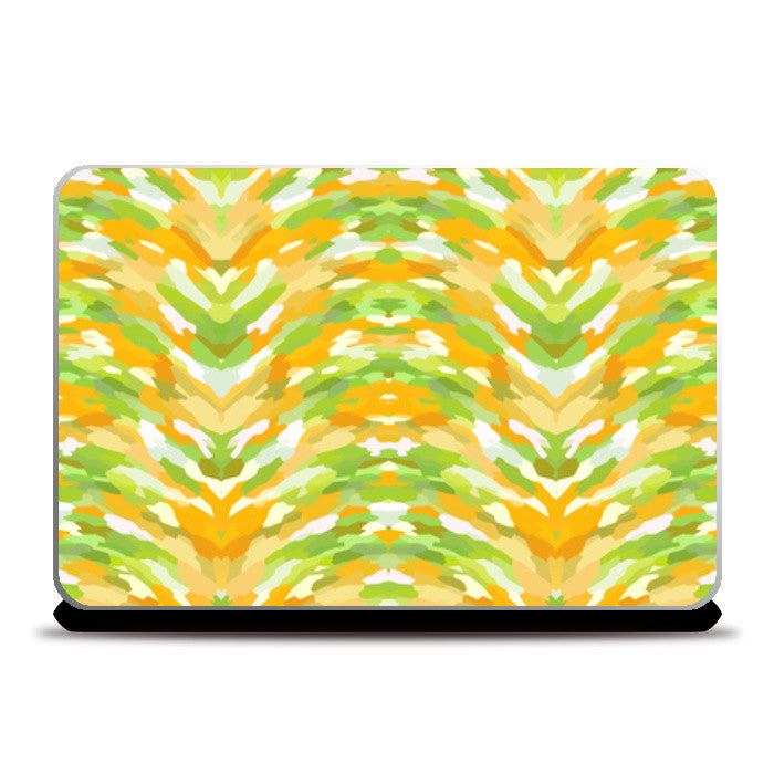 Cool Funky Summer Abstract Waves Pattern Laptop Skins