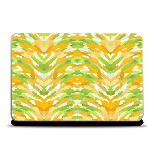 Cool Funky Summer Abstract Waves Pattern Laptop Skins