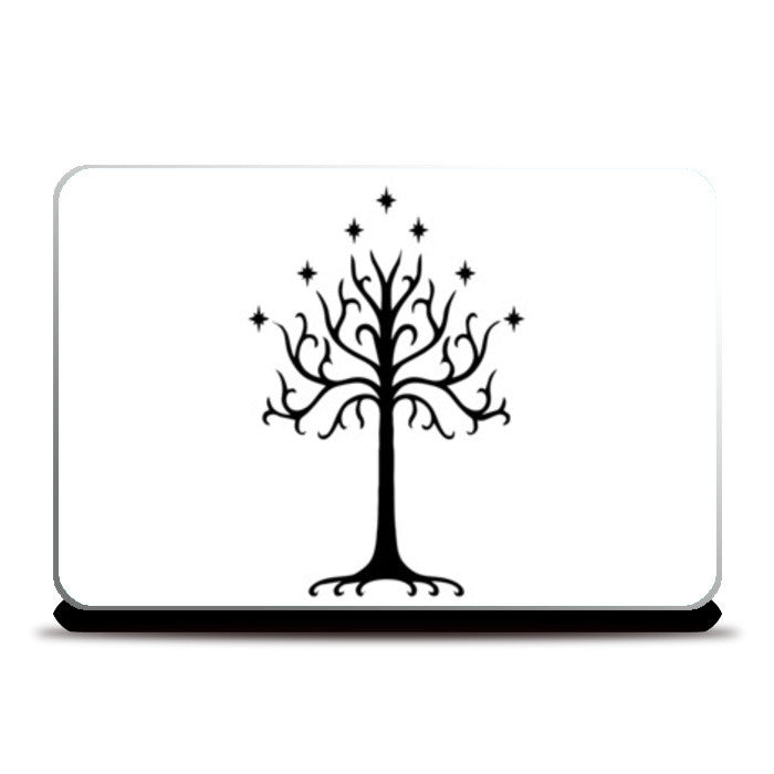 Lord of the rings White tree of gondor Laptop Skins