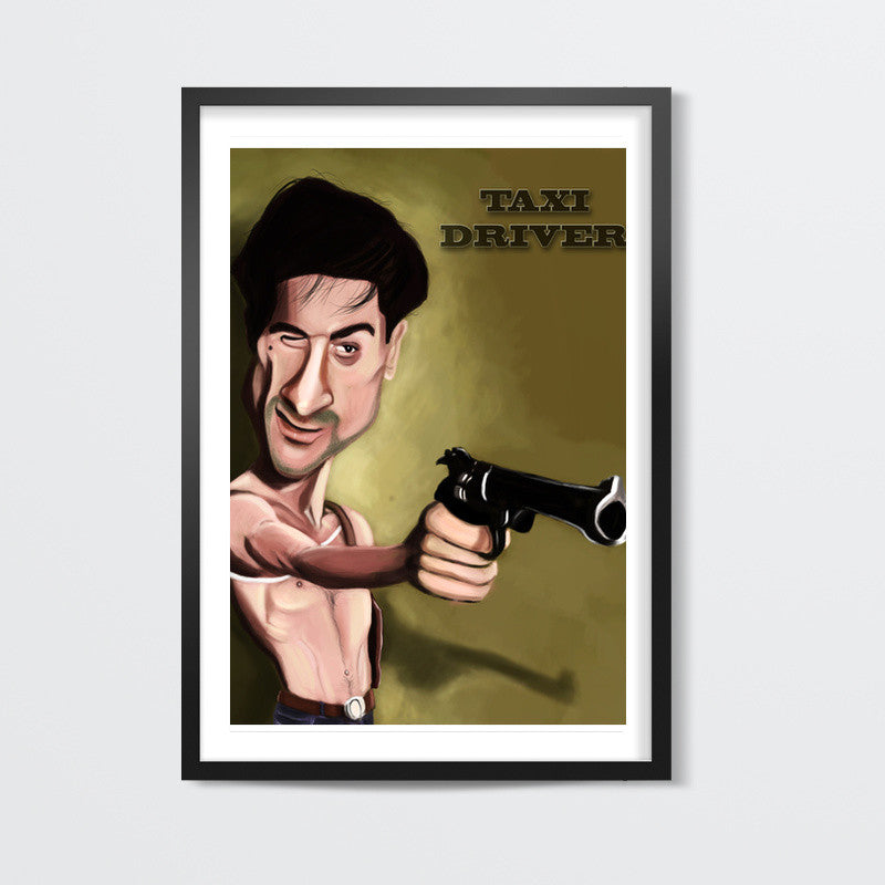 Taxi Driver | Caricature Wall Art