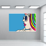 colorful monster Wall Art