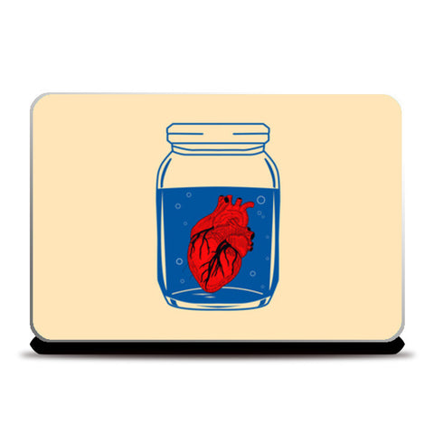 Laptop Skins, The Heart in the Glass Jar Laptop Skins