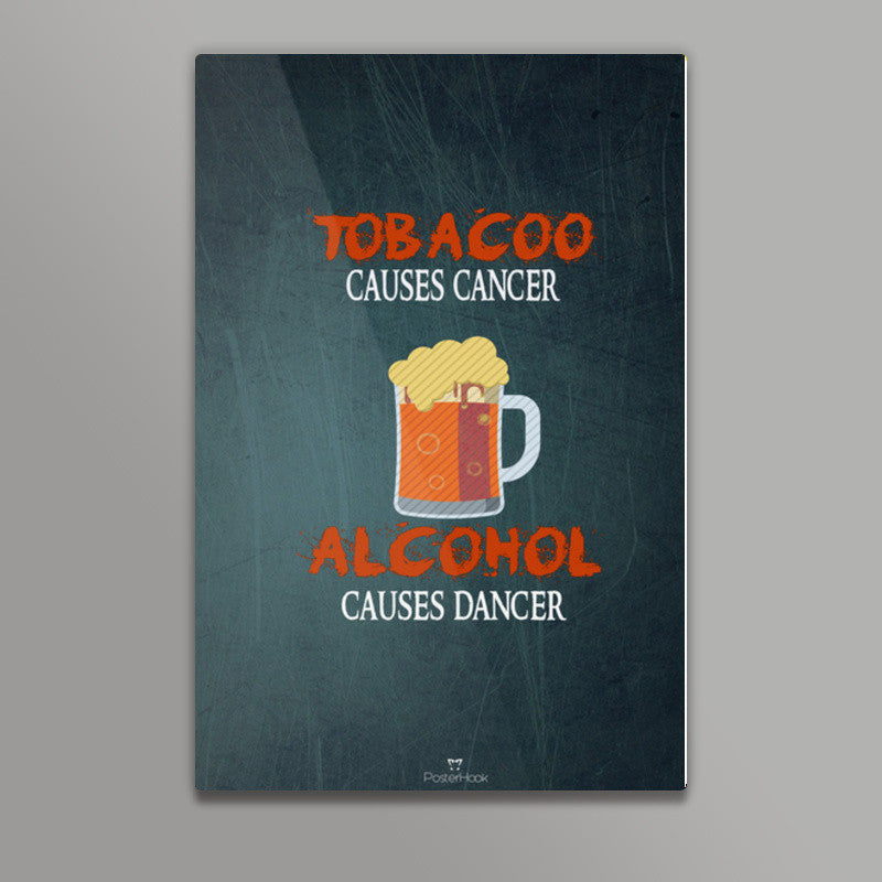 Alcohol Causes Dancer Wall Art