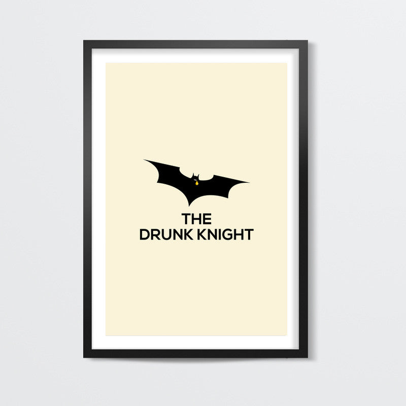 The Drunk Knight Wall Art
