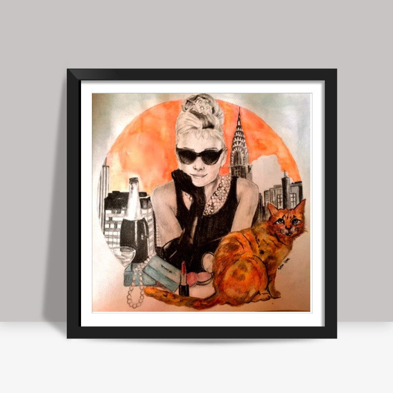 Breakfast at Tiffanys Square Art