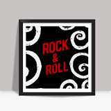 Rock and Roll !! Square Art Prints