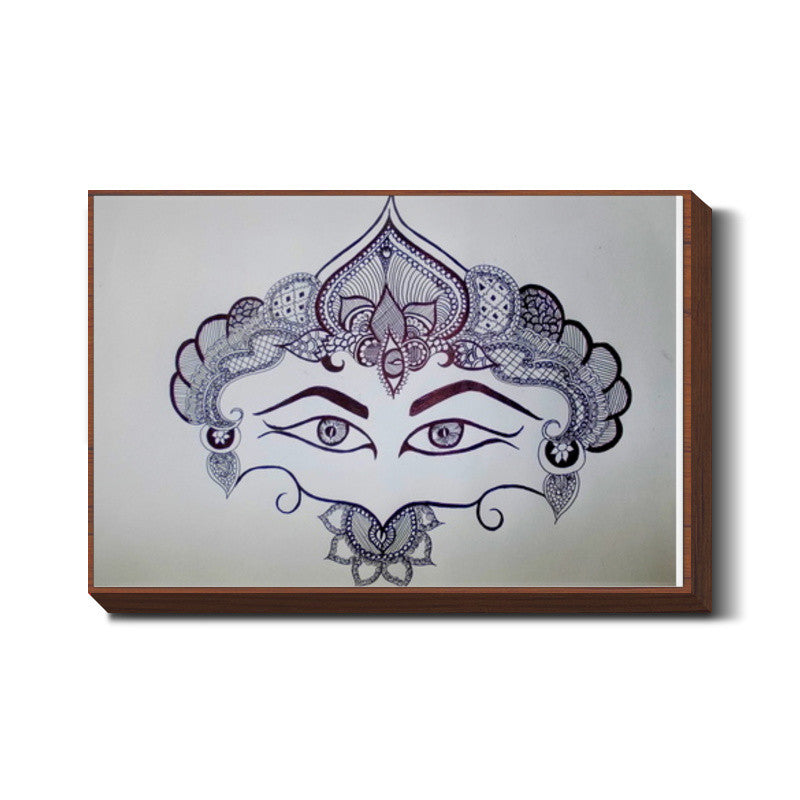 Women is POWER Doodle Wall Art