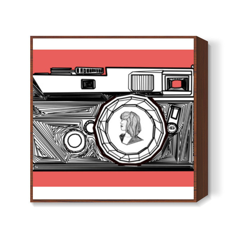 cam Square Art Prints