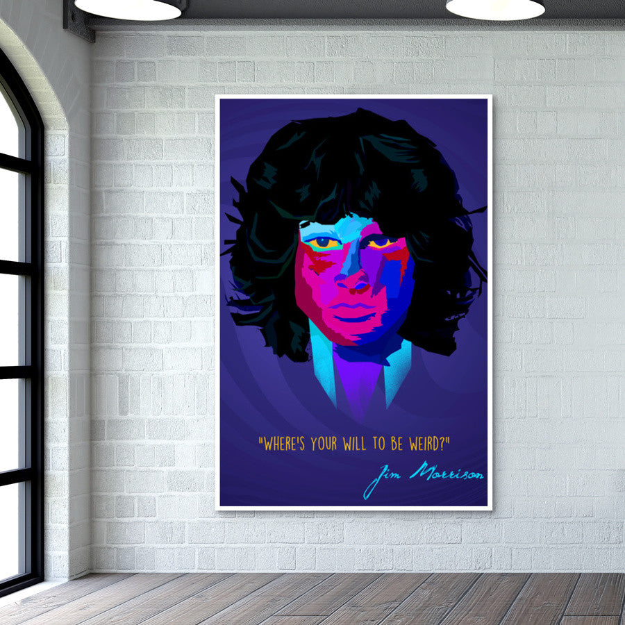 Jim Morrison POP Wall Art