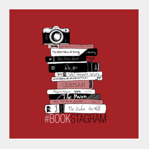 Bookstagram (Maroon)
