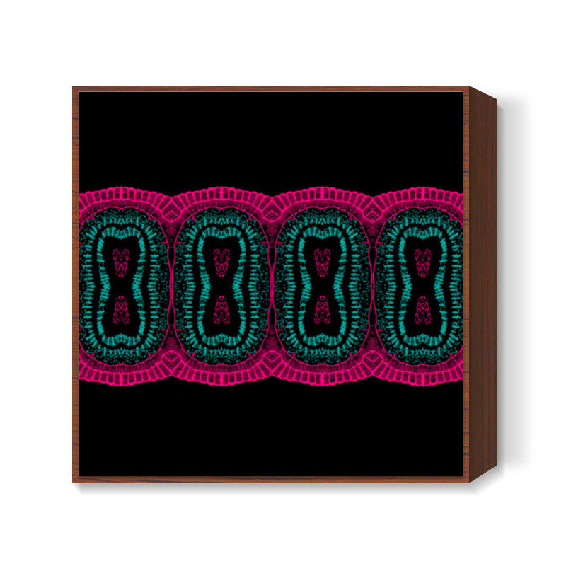 Plank-tonic Psych-e-delic ! Square Art Prints