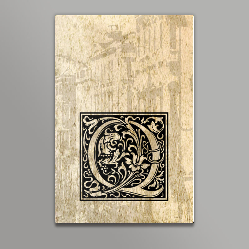 Ornate Q Wall Art