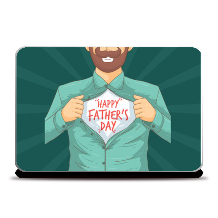 Fathers Day On Chest | #Fathers Day Special Laptop Skins