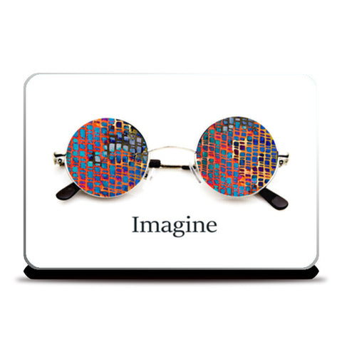 Imagine, John Lennon ll Haniya Khan Laptop Skins