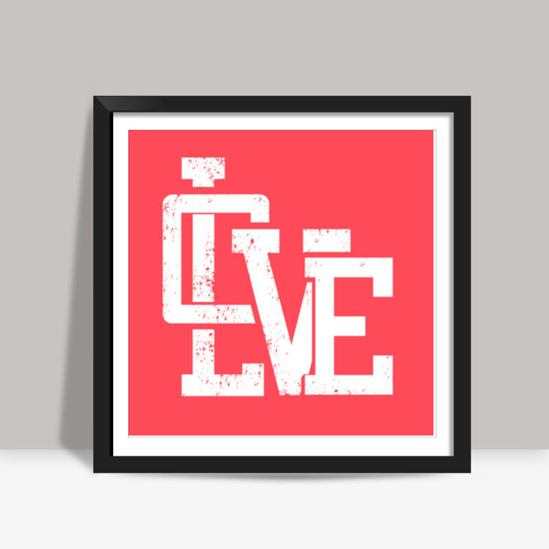 Love Square Art Prints