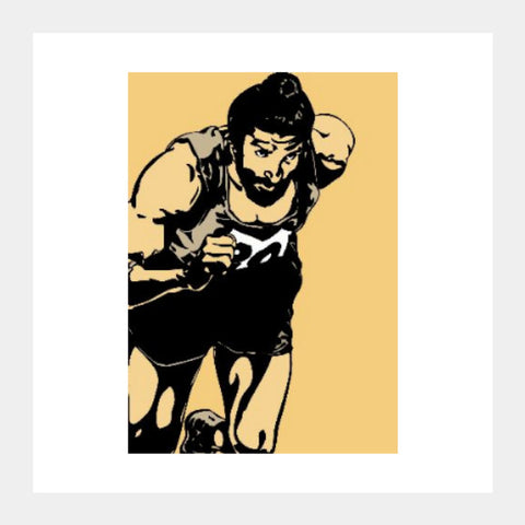 Square Art Prints, Bhaag Milkha Bhaag, - PosterGully