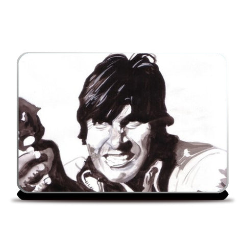 Laptop Skins, Amitabh Bachchan in Sholay fights till the very end Laptop Skins
