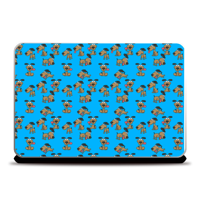 Dog pattern set Laptop Skins