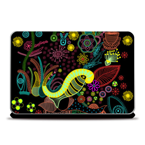 The Enchanted Forest - Night Laptop Skins