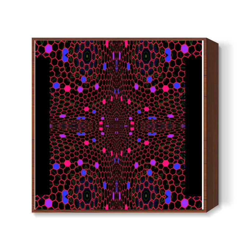 Honeycomb Square Art Prints