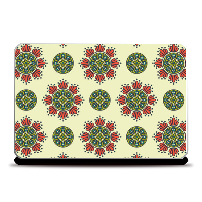Indo-Asian Abstract Art Laptop Skins
