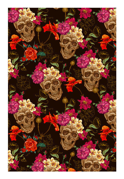 Skull Patterns Art PosterGully Specials