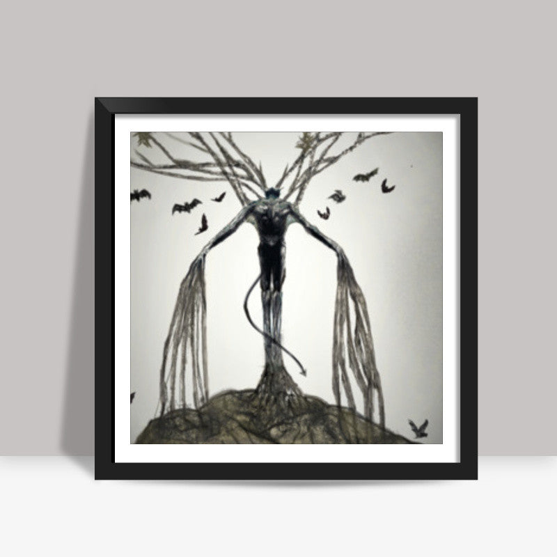 The Tree of Lust Square Art Prints