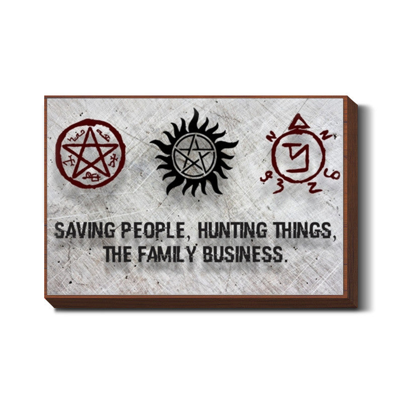 Supernatural: The family business Wall Art