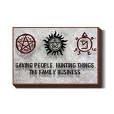 Supernatural: The family business  Wall Art