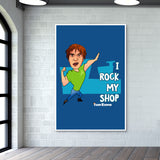 I Rock My Shop Wall Art