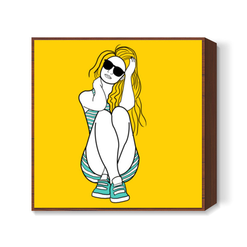 yo! Square Art Prints