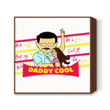 Fathers day Square Art Prints