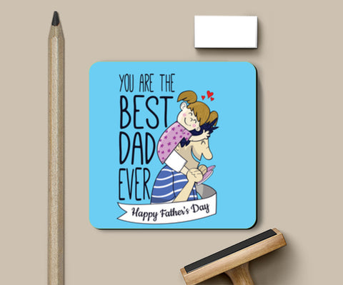 Daughter On Her Dads Back Fathers Day | #Fathers Day Special  Coasters