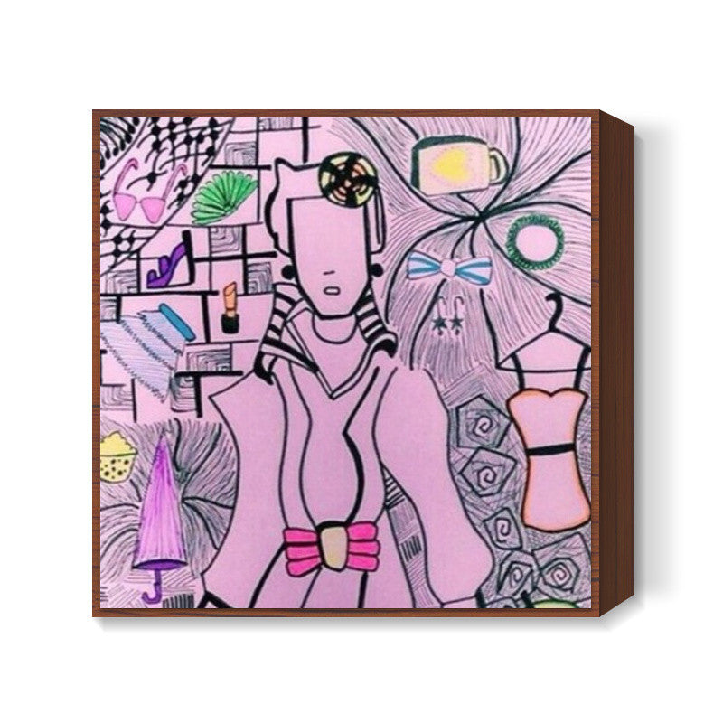 devil wears prada Square Art Prints