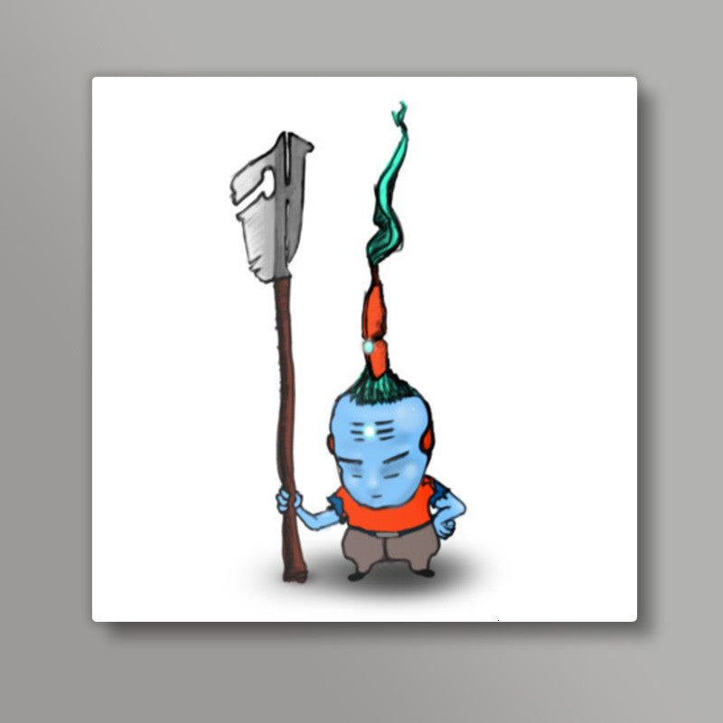 The Peace Keeper Square Art Prints