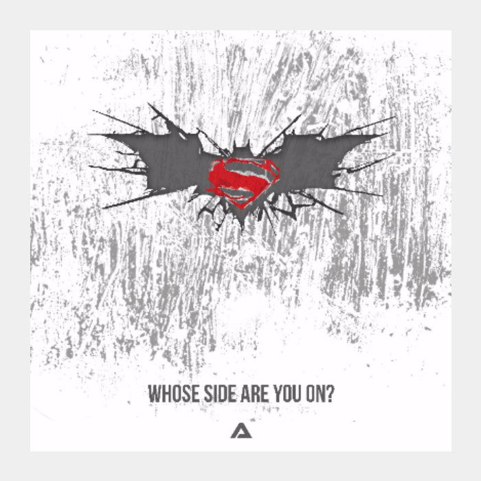 Square Art Prints, BATMAN V SUPERMAN