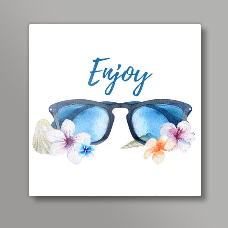 Enjoy Square Art Prints
