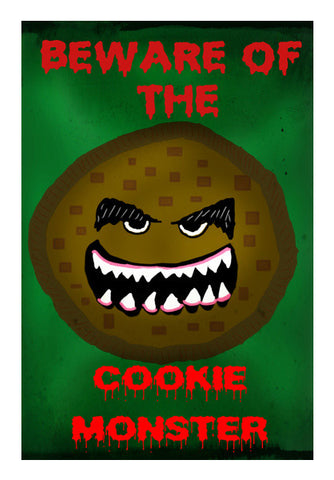 Wall Art, BEWARE OF THE COOKIE MONSTER Wall Art