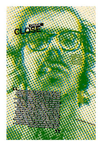 Chuck Close Wall Art PosterGully Specials